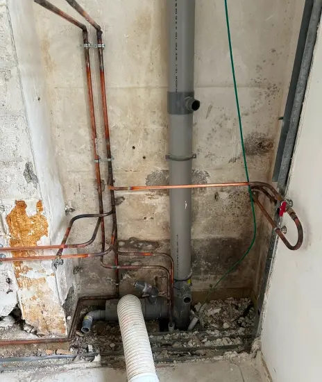 Maison Robin Renovation De Salle De Bain Cle En Main Murs Erigne Reseaux En Cuivre Maison Robin Renovation De Salle De Bain Cle En Main Murs Erigne Reseaux En Cuivre